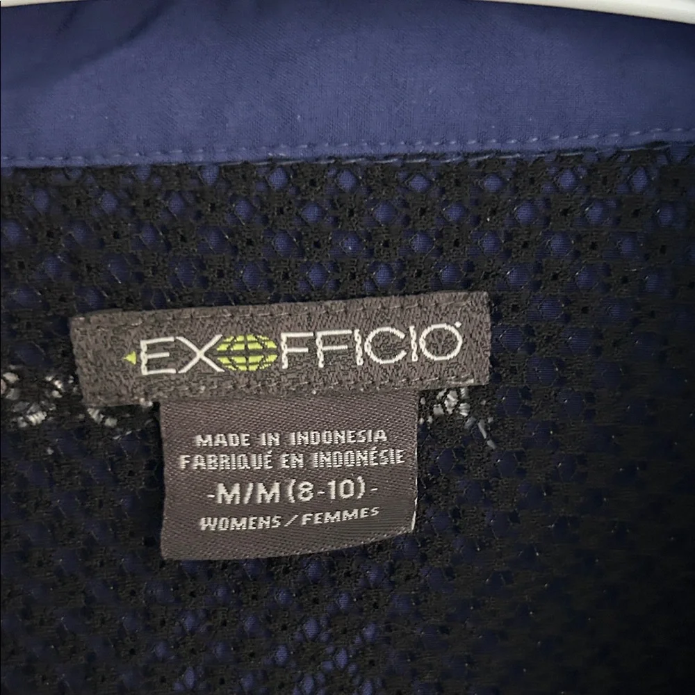 Exofficio Royal Blue Mesh-Lined Shirt - Picture 2 of 6